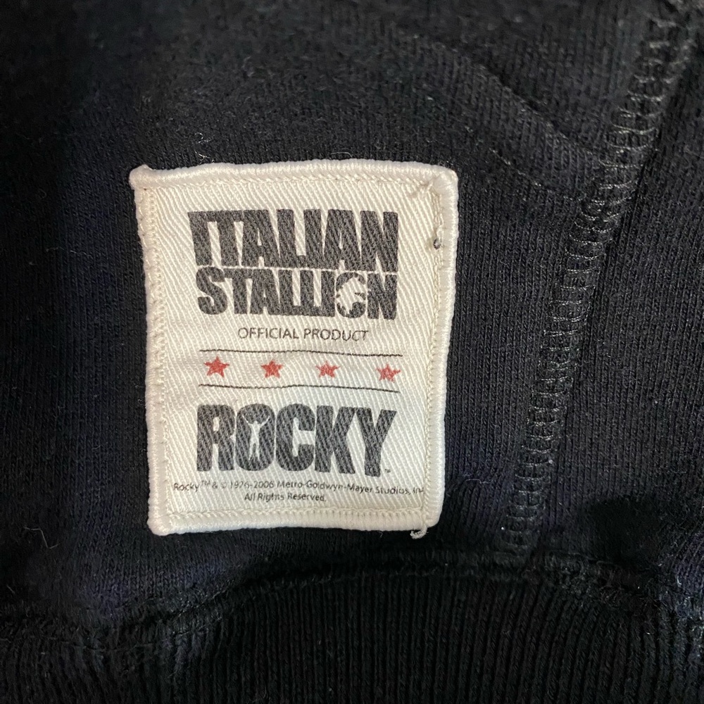 Marc Ecko Rocky Italian Stallion Hoodie Sweatshirt Size Med ( 137 A ) - Picture 6 of 7